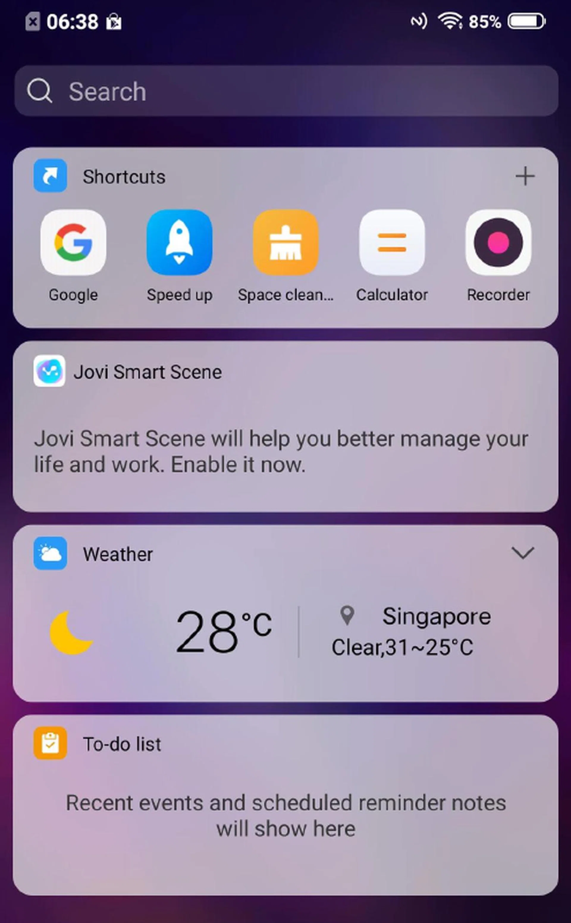 Jovi, Vivo's AI assistant, is everywhere. And wait, where are the toggles?