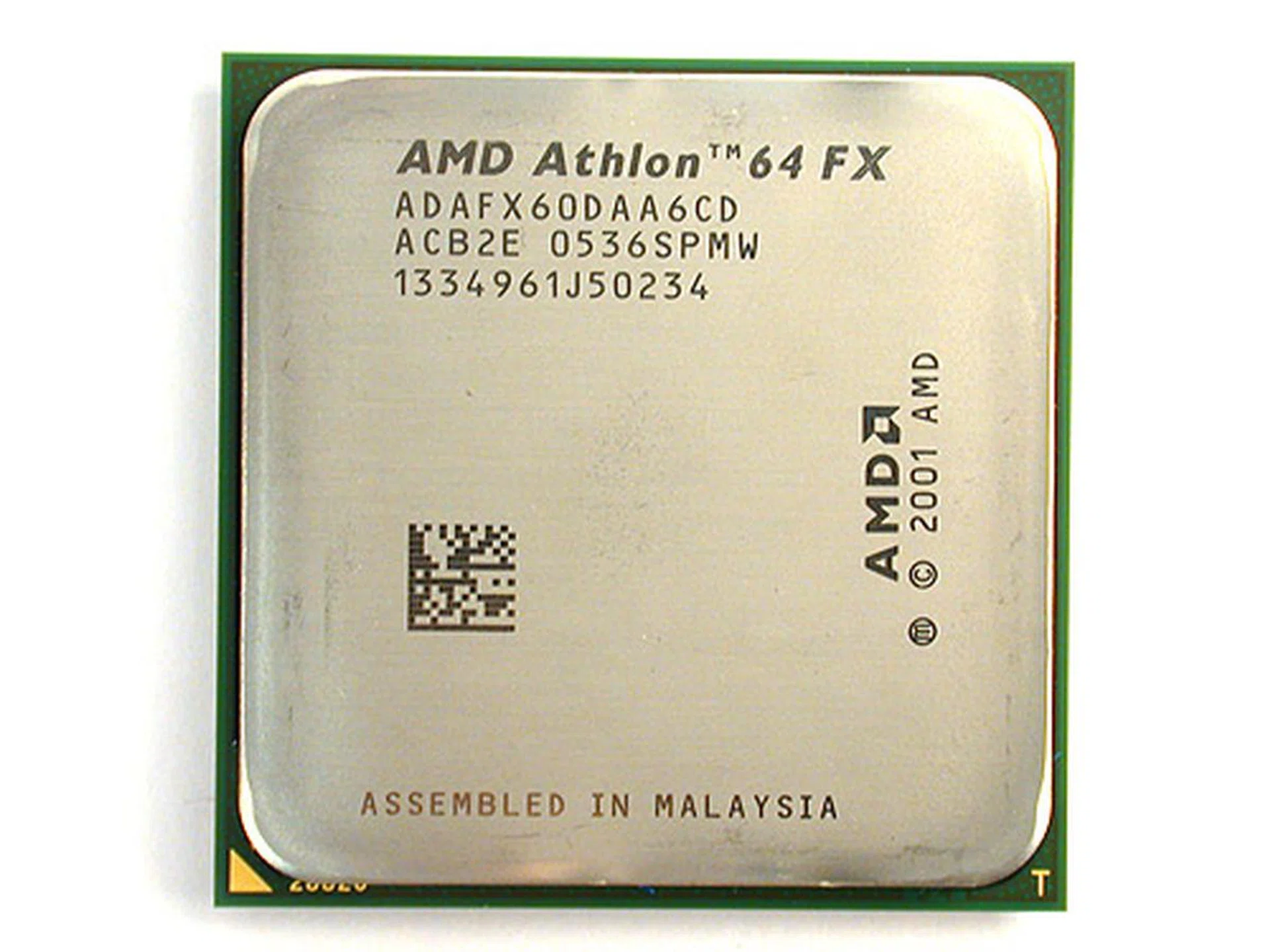 AMD Athlon 64 FX-60 processor.