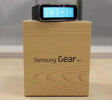 The Gear Fit is one of the three new wearable devices announced by Samsung at Mobile World Congress 2014 in February.