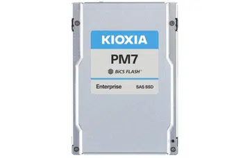 The PM7 is an enterprise-class SAS SSD. Image source: Kioxia