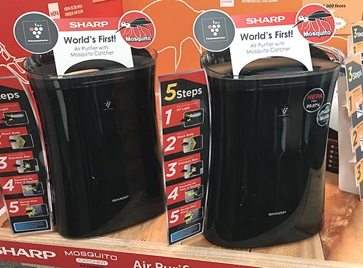 If you are having breathing difficulties because of the haze, the Sharp FP-FM40E is here to save the day.