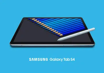The Samsung Galaxy Tab S4. <br> Image source: Samsung