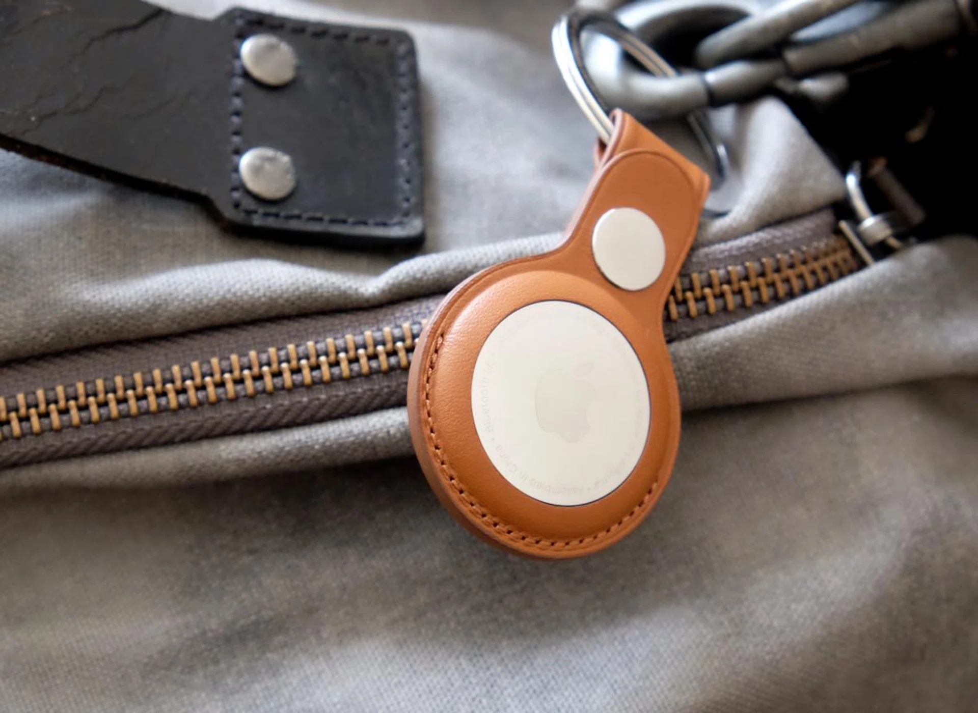 This is Apple's Leather Key Ring. It's costs S$10 more than the AirTag itself. And I'm scratching my head trying to figure out why.