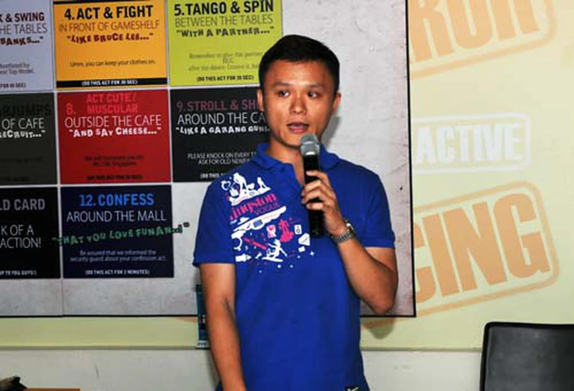 Wrapping things up before we conducted our lucky draw is Mr Kai Wang, Public Relation Specialist from Kingston giving a talk on their product lineup.