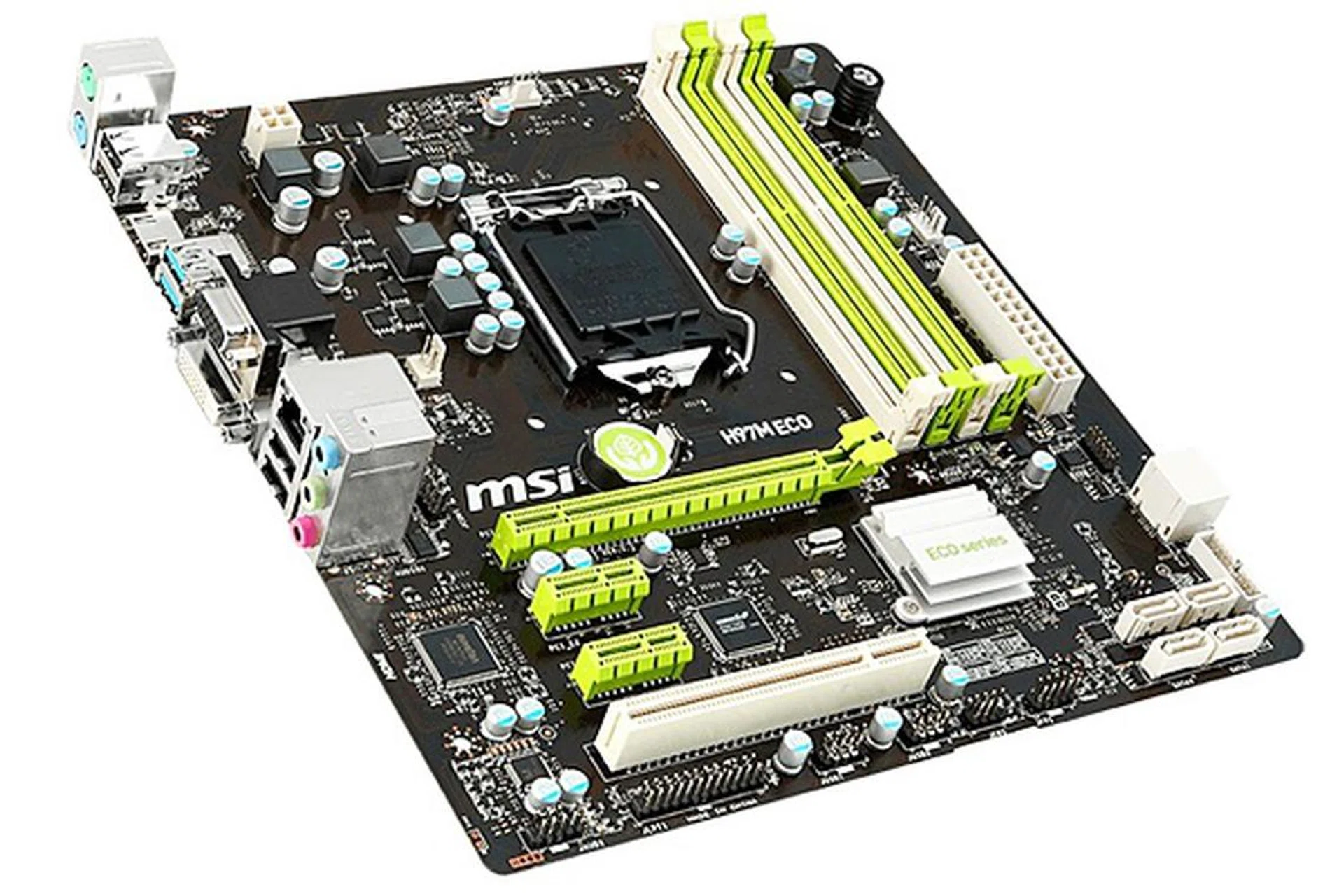 The H97M Eco. (Image Source: MSI)