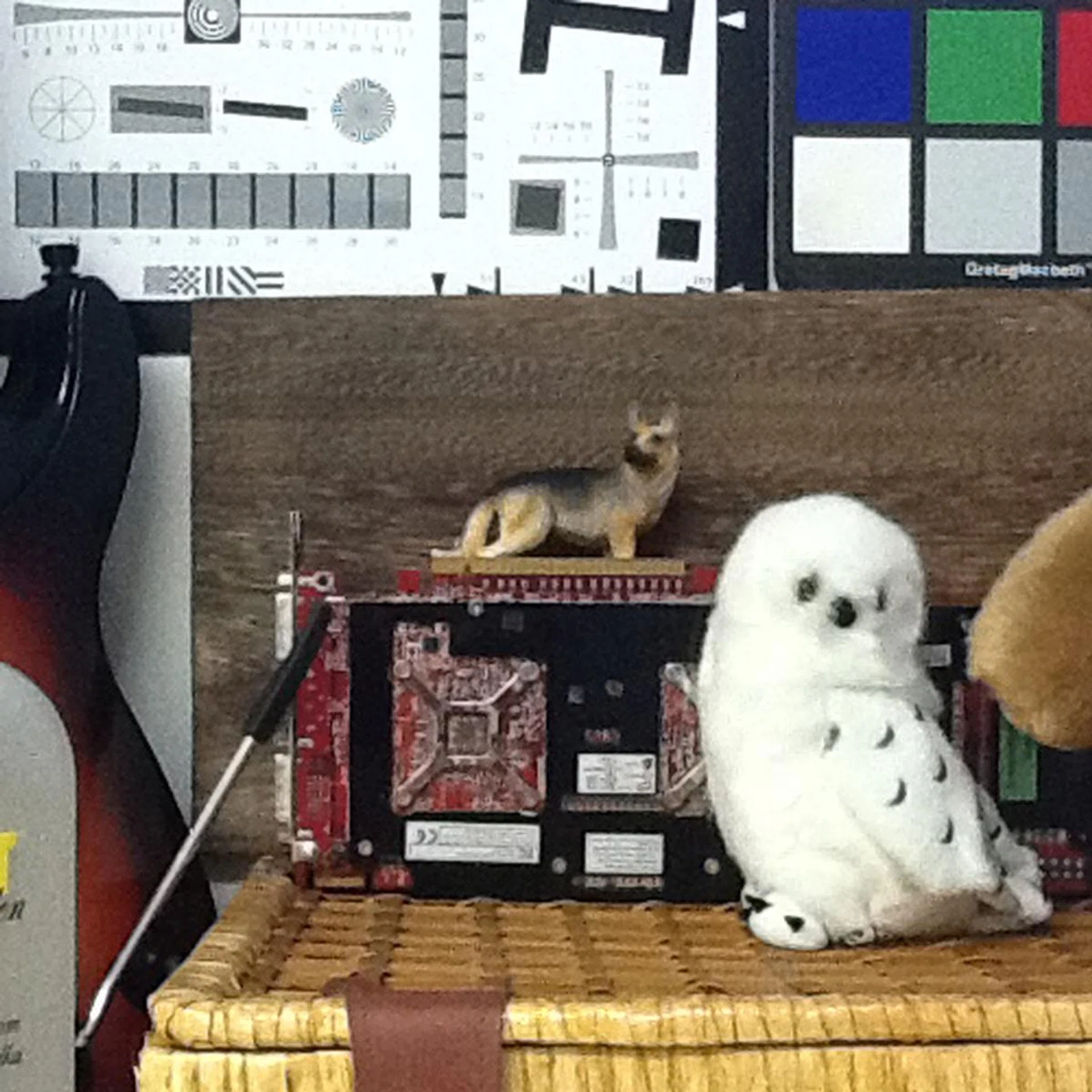 100% crop of our test scene shot with the iPad 2. Click for full resolution image.