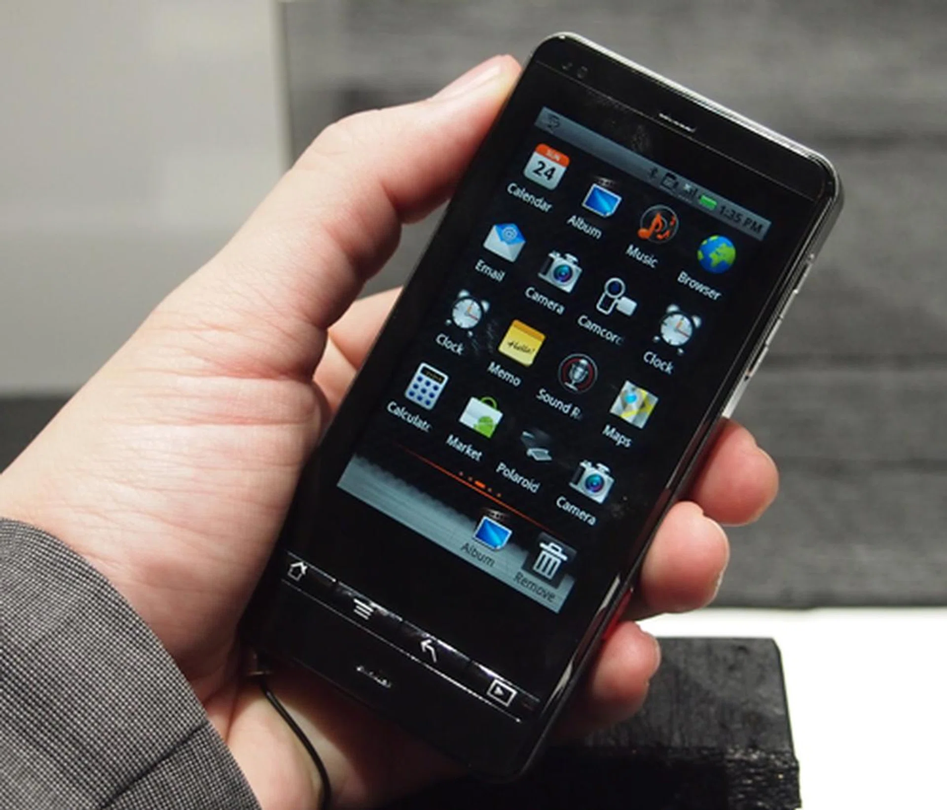 Imagine this: an Android smartphone from Polaroid.