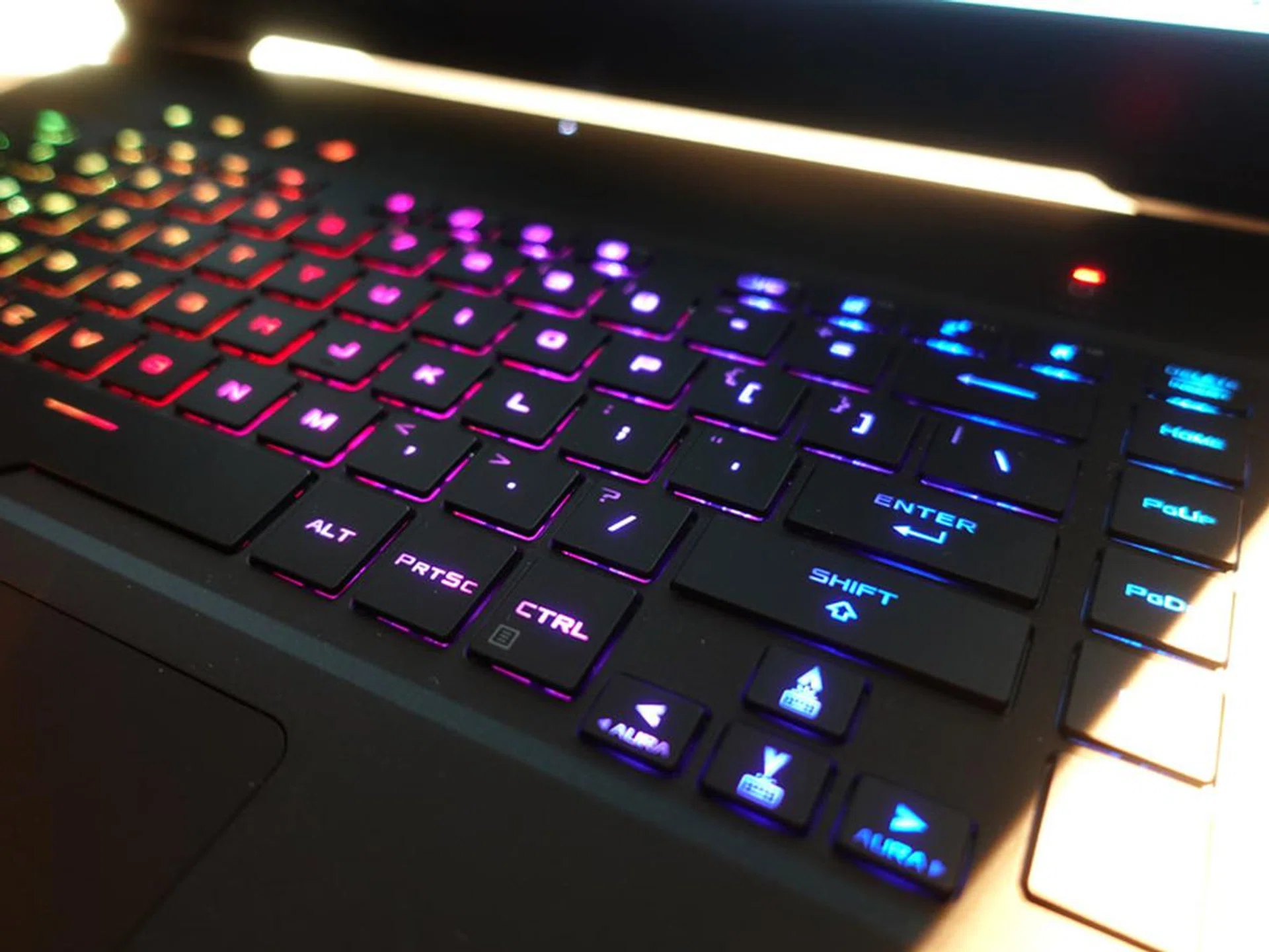 No doubt, you'll get full RGB backlight control for the keyboard.