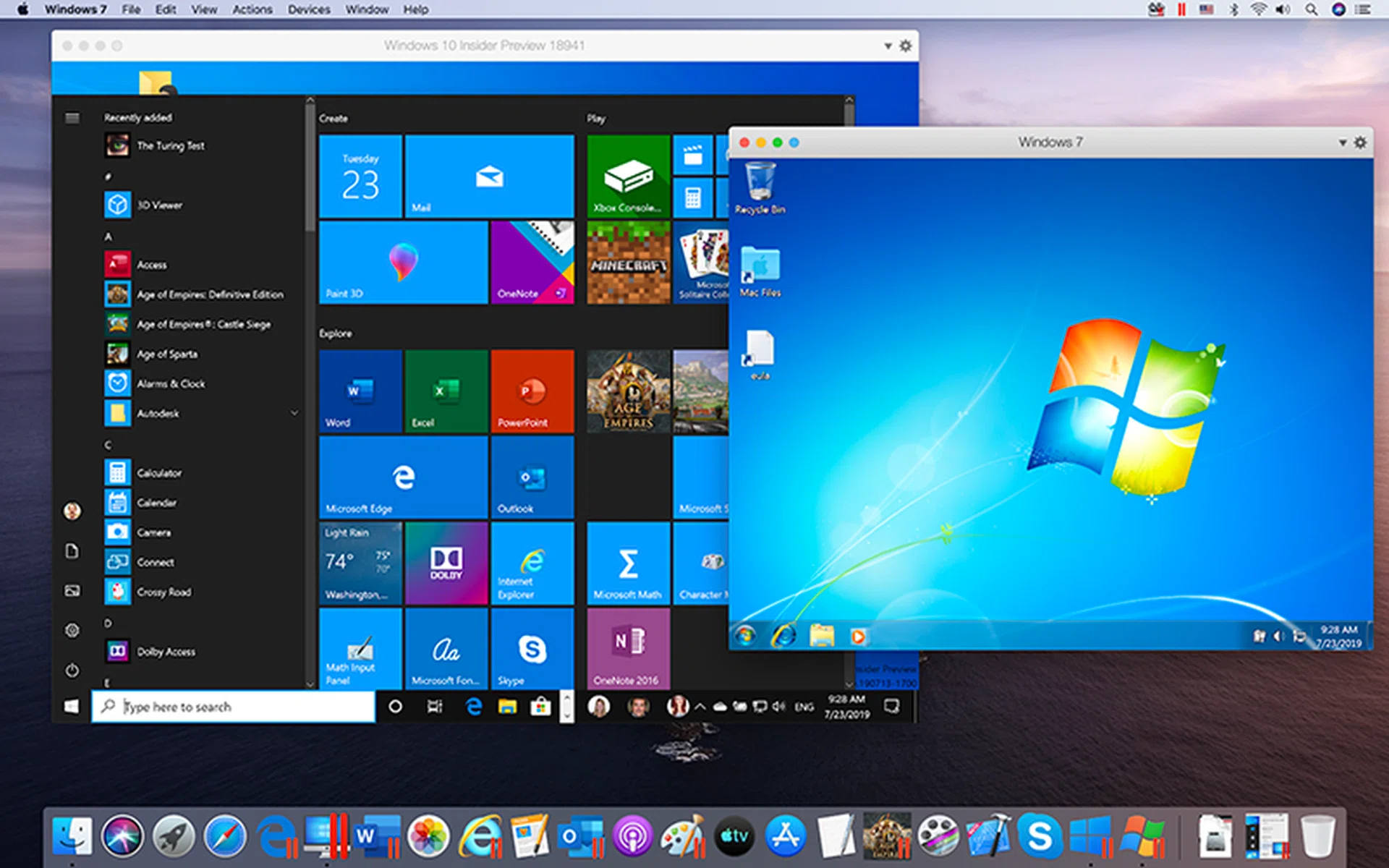 Parallels Desktop has always been about tight integration with macOS and the Parallels Desktop 15 is no different.