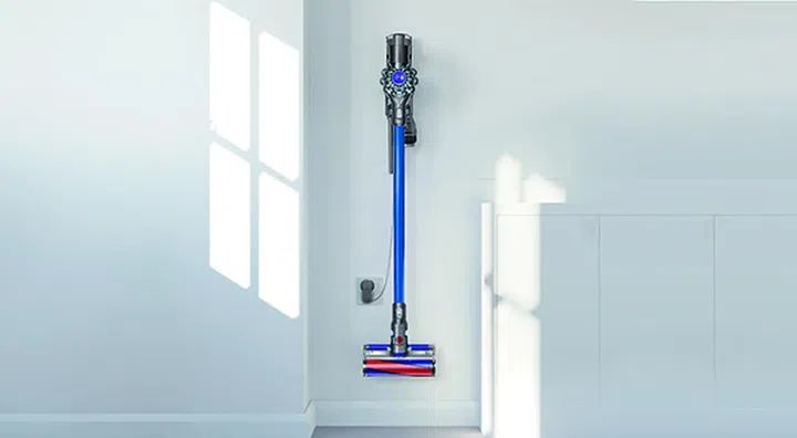 The Dyson DC74 cordless vacuum cleaner