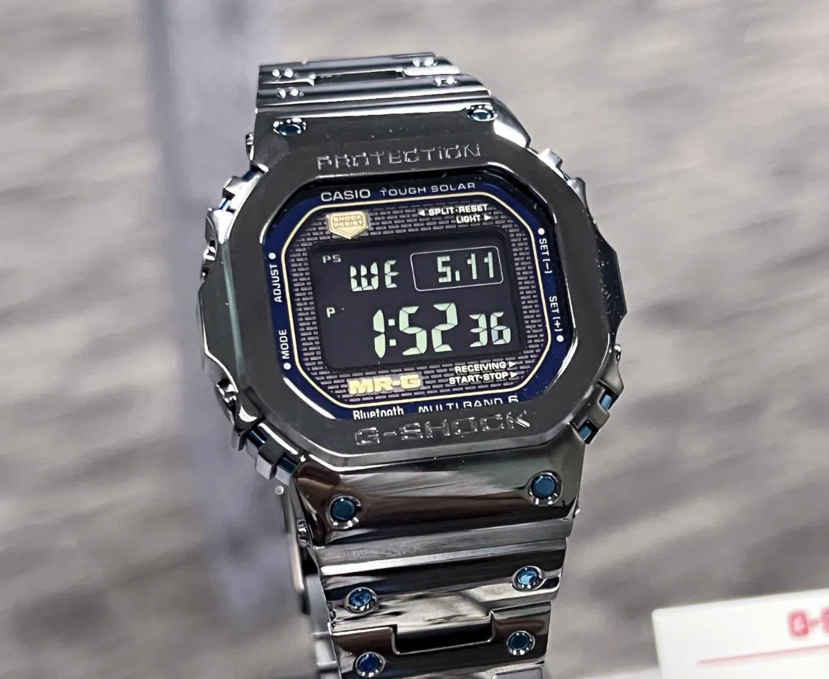 The third MR-G B5000 G-Shock is the S$5,999 