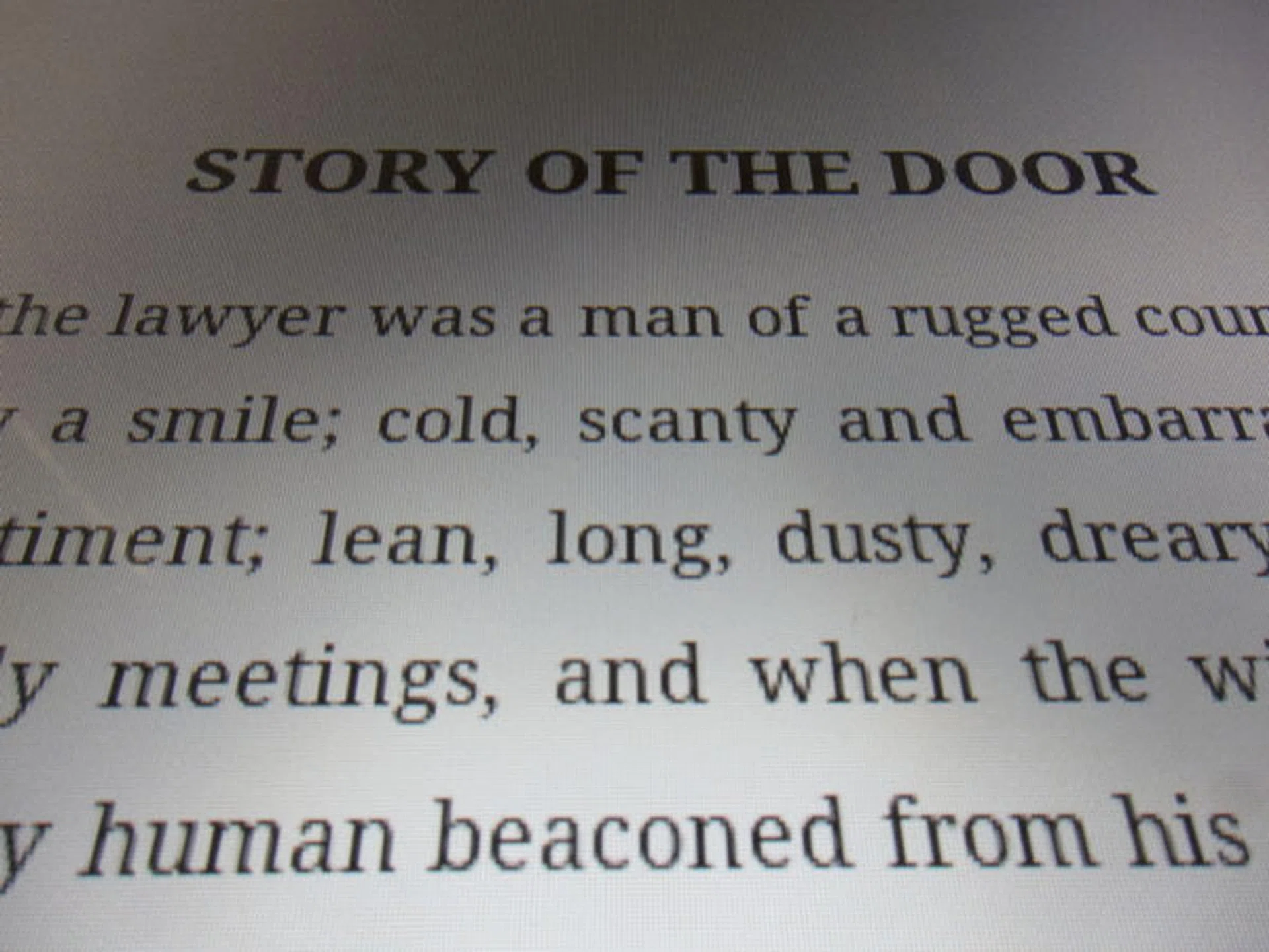 Pixels are obvious up close, but it shouldn't be a problem when viewing at an arm's length.