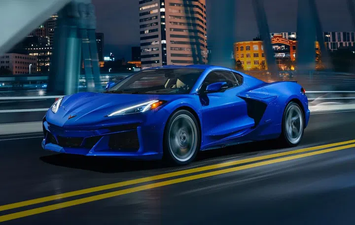The new Chevrolet Corvette E-Ray (Image source: Chevrolet)
