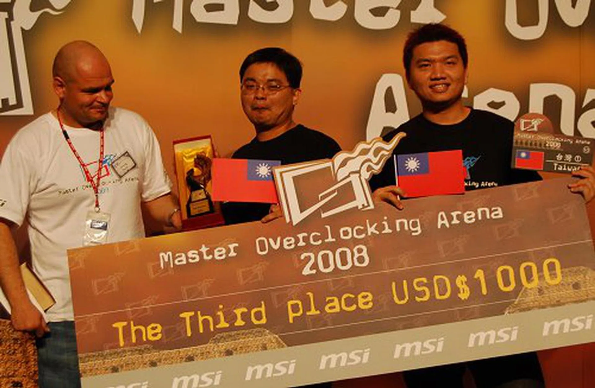  The third placed team from Taiwan.  