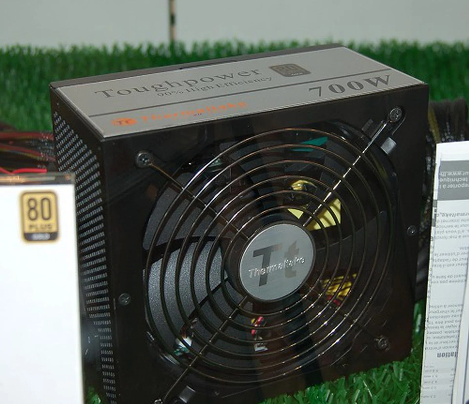  If you need a highly efficient PSU, remember that this Toughpower 700W PSU has managed an 80 Plus Gold certification. Up to 90% efficiency is possibly under Thermaltake's testing.  