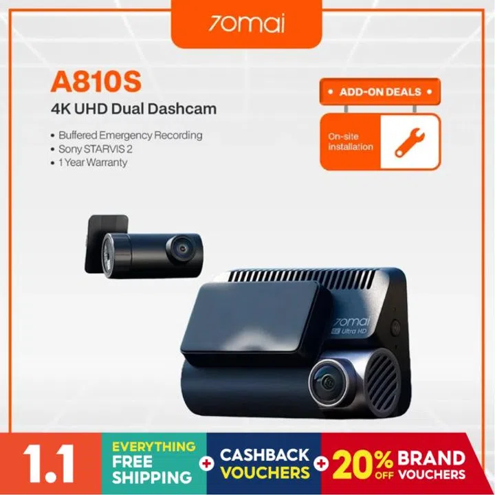 70mai A810S Dashcam