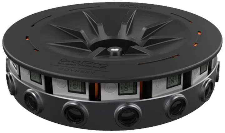 GoPro Odyssey, now an actual VR rig instead of a concept product.