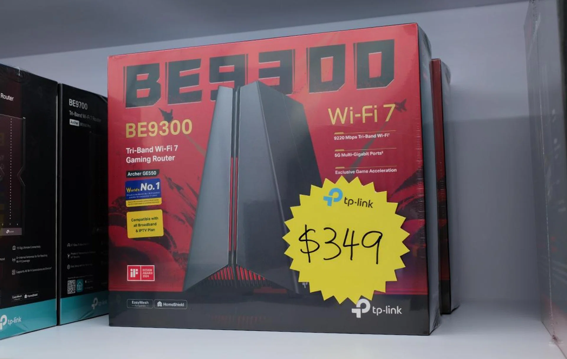 The TP-Link Archer GE550. Photo: HWZ