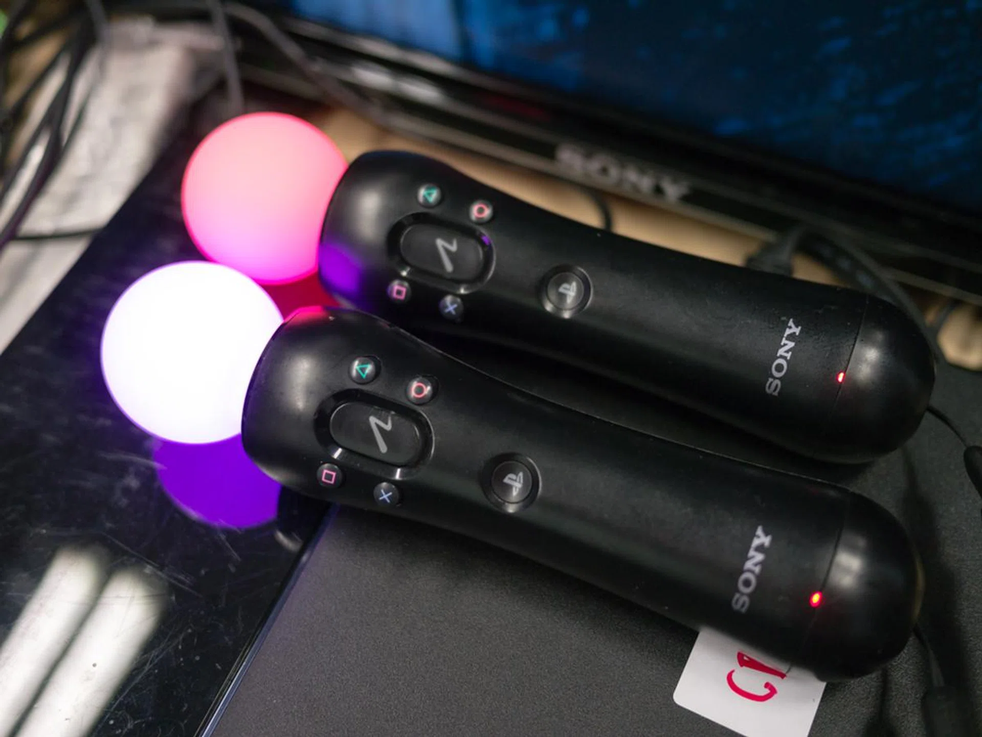 You can play some VR games using the DualShock 4 controllers, but the Move controllers really complete the experience.