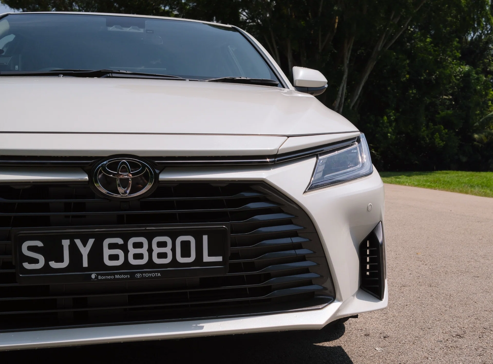 Toyota Vios Hybrid front bumper