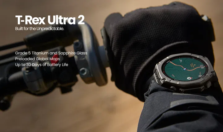 Image of the T-Rex Ultra 2’s navigation in action