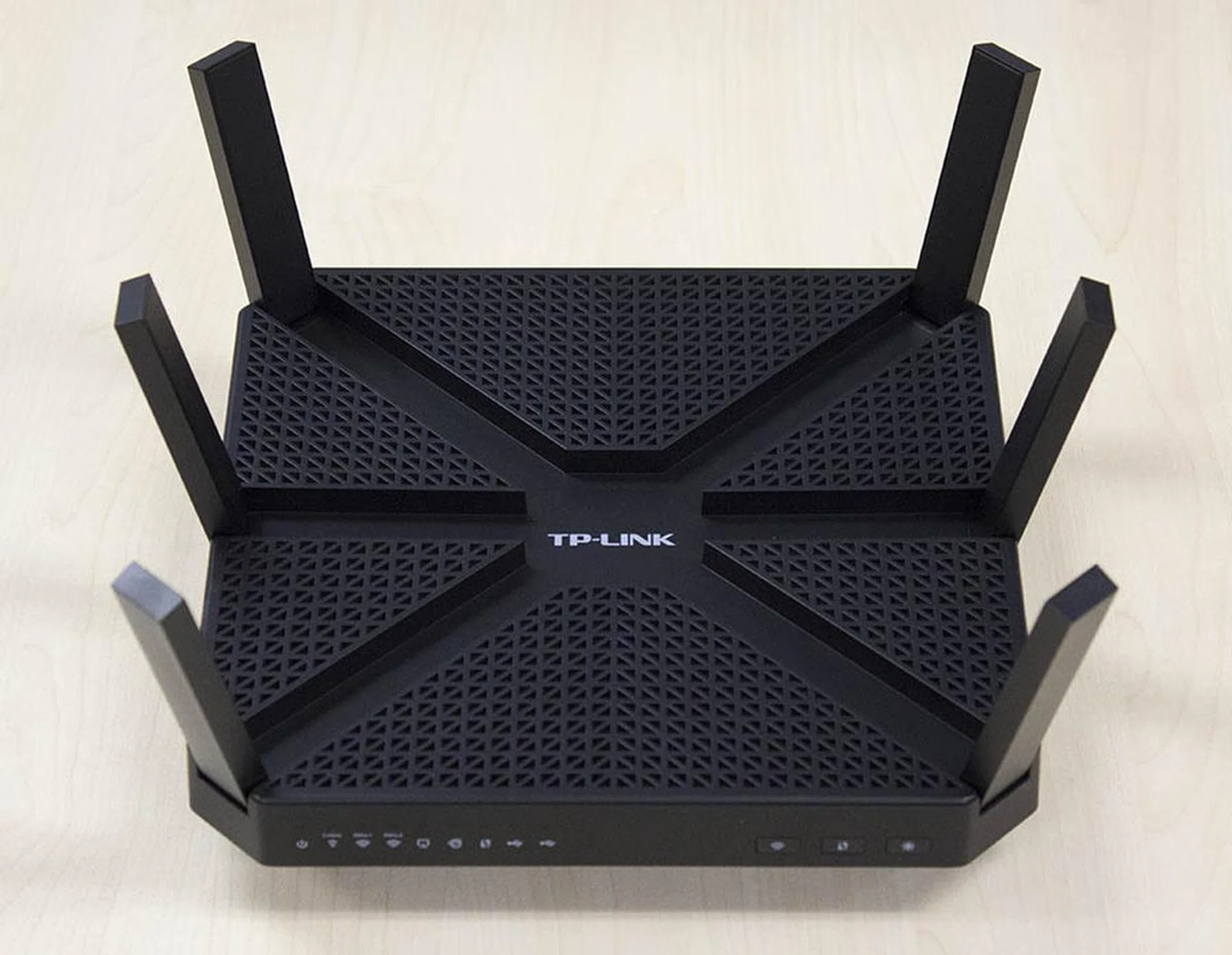The TP-Link Archer C3200 is actually relatively compact for an AC3200 class router.