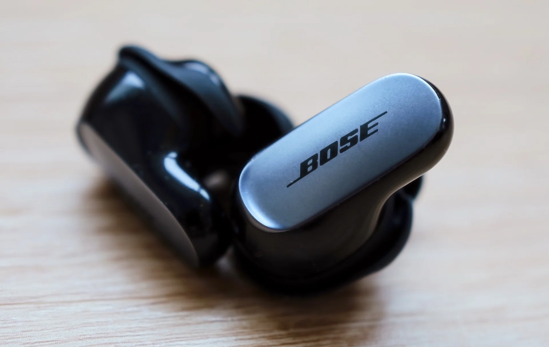 The only way to tell these are Bose's newest earbuds is the metallic finish on the sides.