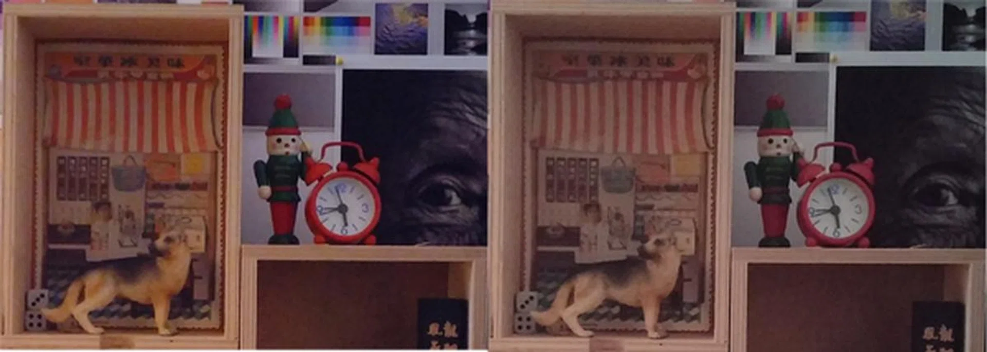 Left: LG G3 <br> Right: LG G Pro 2. <br> In low light conditions, the LG G3 has the slight upper hand; you can see the richer colors in its photo. Sharpness is roughly the same between the two phones.