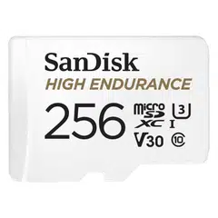 SanDisk High Endurance microSDXC Card, 256GB