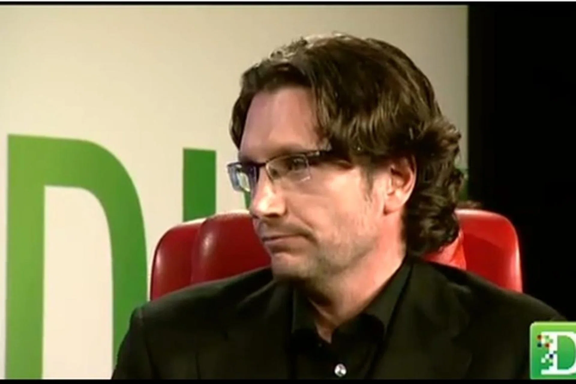 A screen grab from the interview video of Mr. Erik Huggers, corporate vice president at Intel Media. Intel Media has been sold to Verizon for an undisclosed sum. (Video Source: AllThingsD.com)