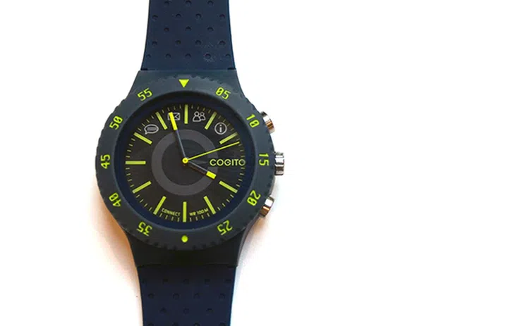 The Cogito Pop is not a smart watch, it is a connected watch.