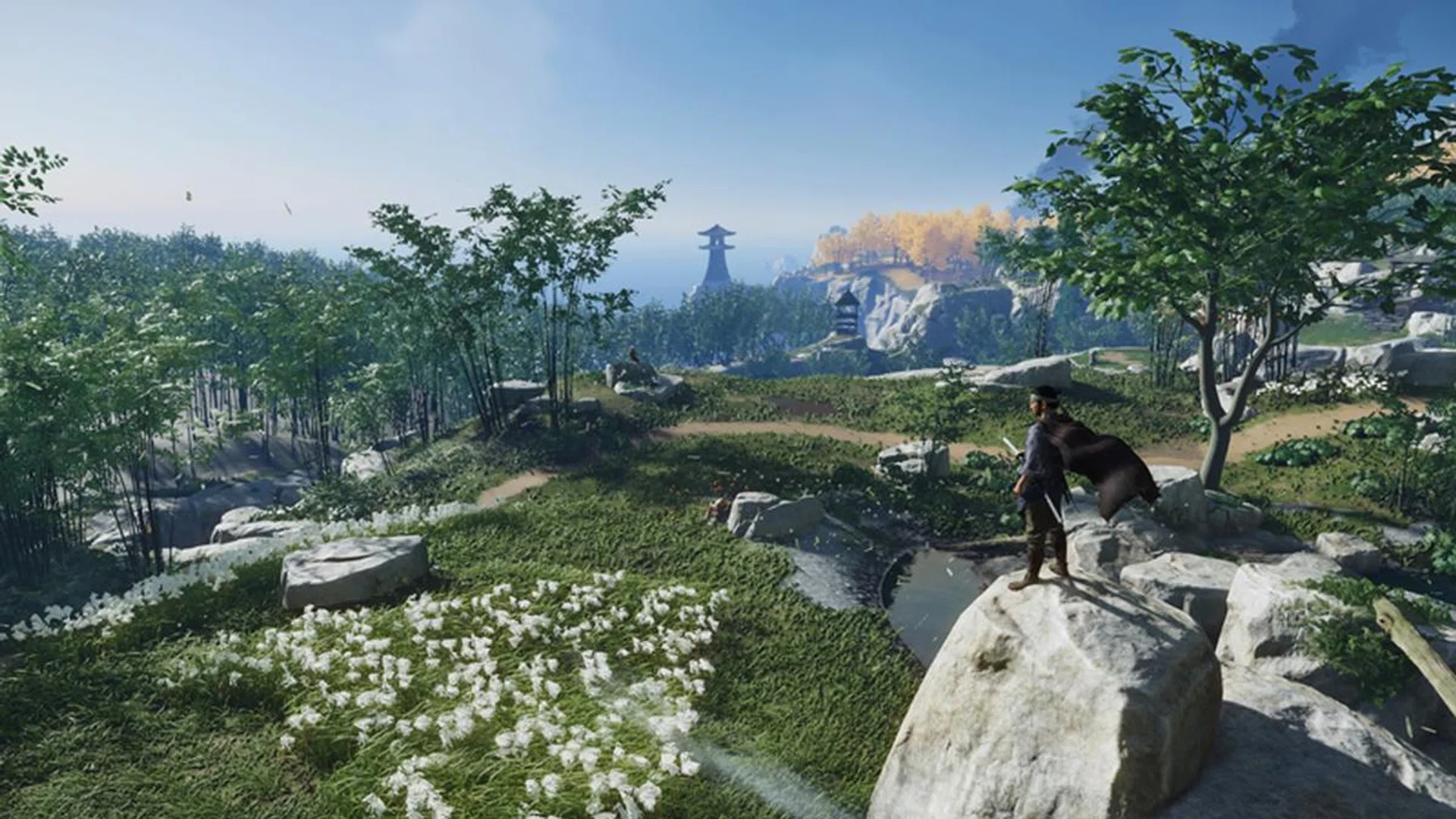 Every inch of Tsushima is beautiful, filled with incredible detail and eye-popping colour. Sucker Punch knocked it out of the park here, creating a world that is a joy to explore - even if you ignore the hundreds of collectibles peppered around the map. 