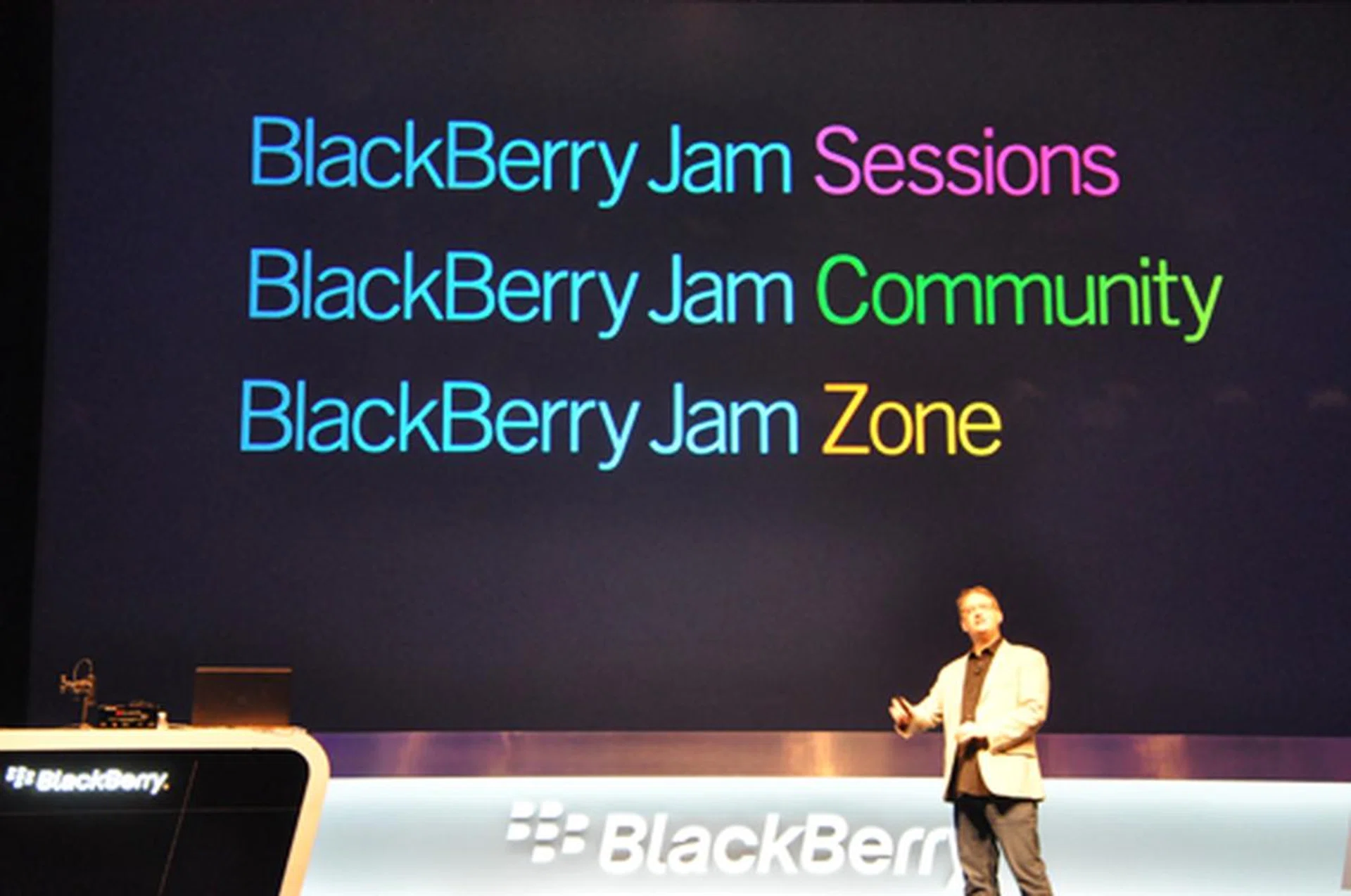"Are you ready to jam?": the BlackBerry Jam initiative will hopefully encourage more developers to collaborate on, discuss about and develop "business opportunities" on the BlackBerry platform.