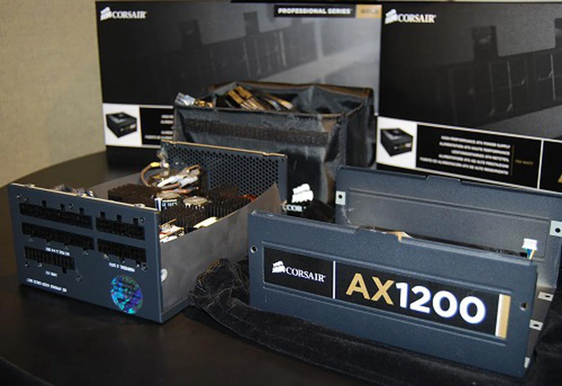 The AX1200 will soon be Corsair's highest rated PSU at 1.2KW.