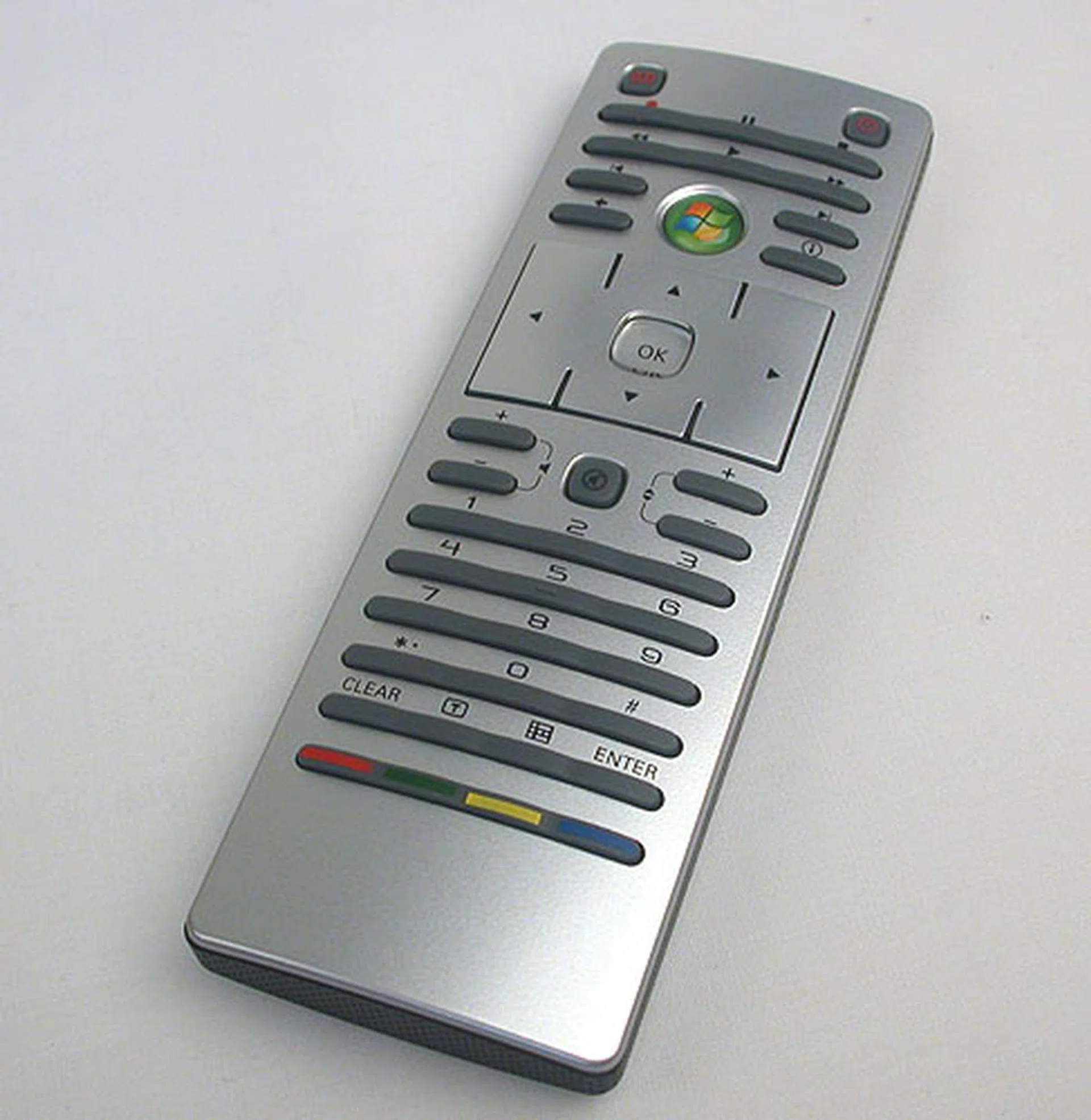 A Windows Media Center compatible remote is included.