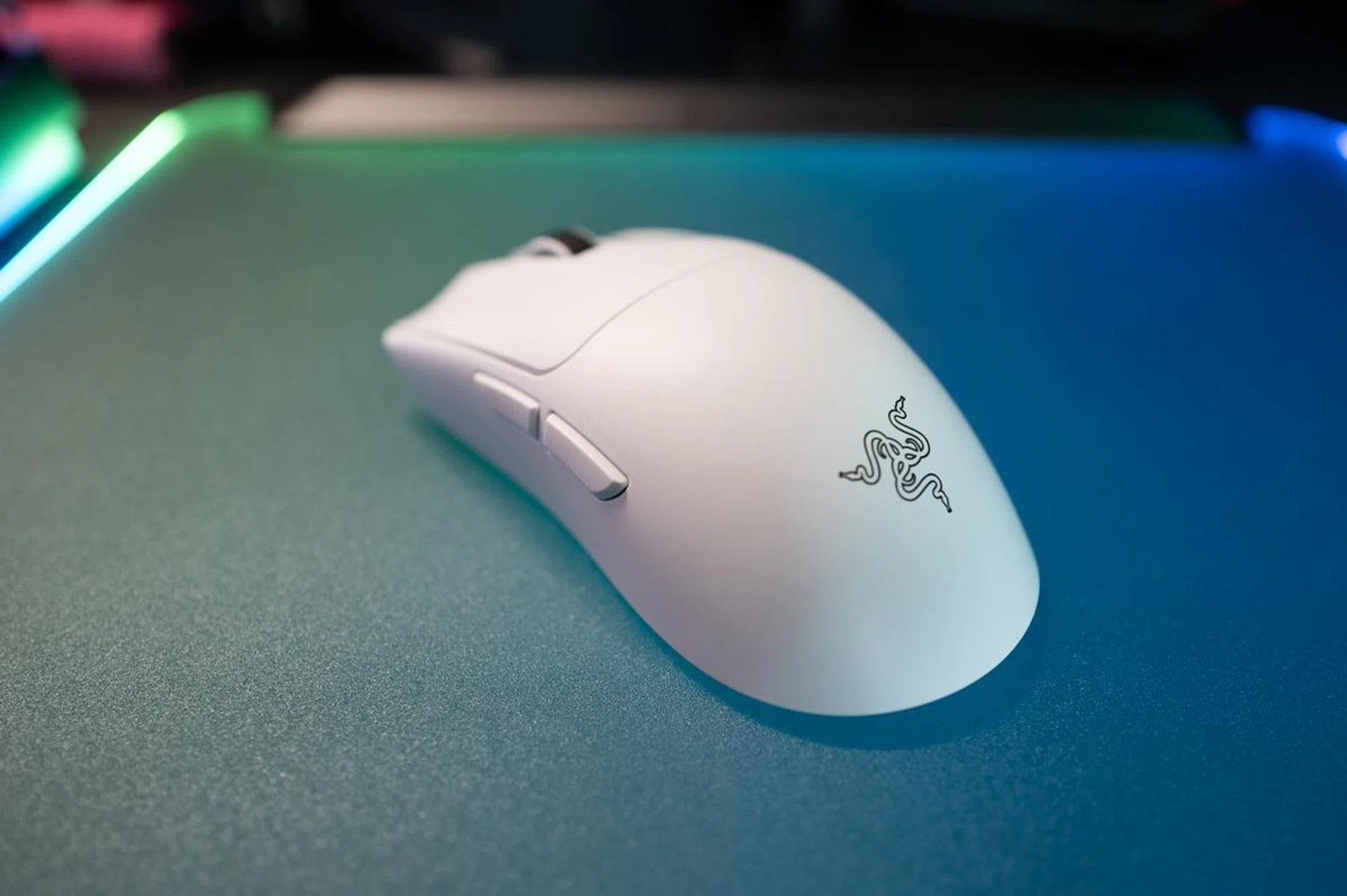 Despite its symmetrical design, the V3 Pro suits right-handed gamers.