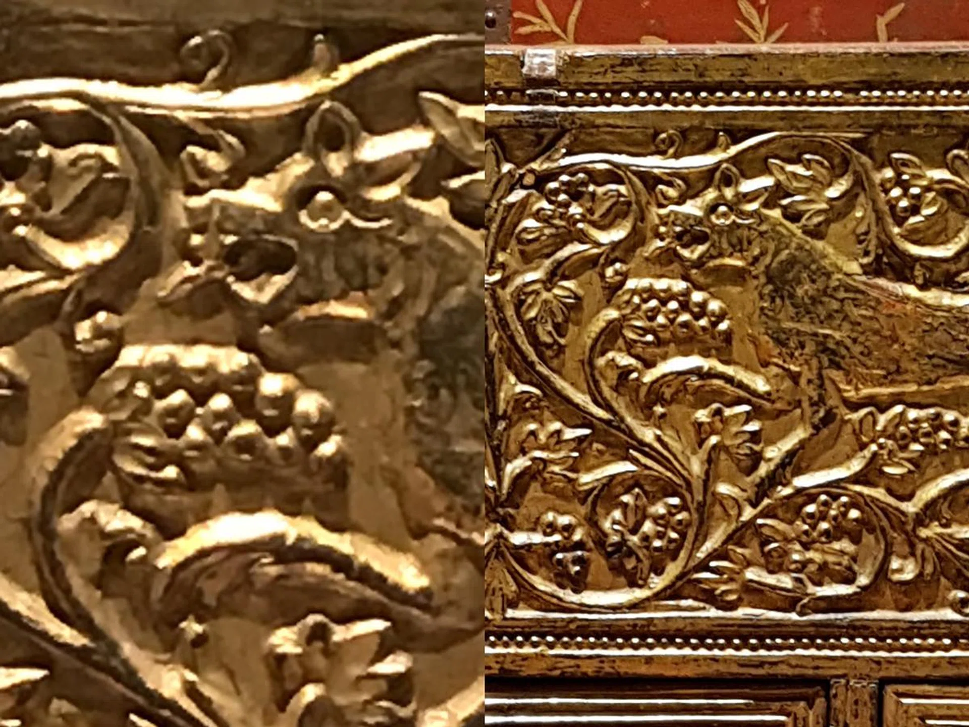 iPhone 7 Plus 28mm with 2x crop (left), Samsung Galaxy S7 (right).