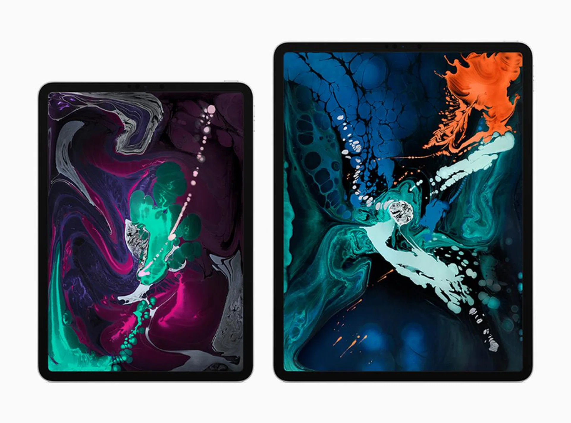 You can get the new iPad Pro with an 11-inch or 12.9-inch Liquid Retina display.