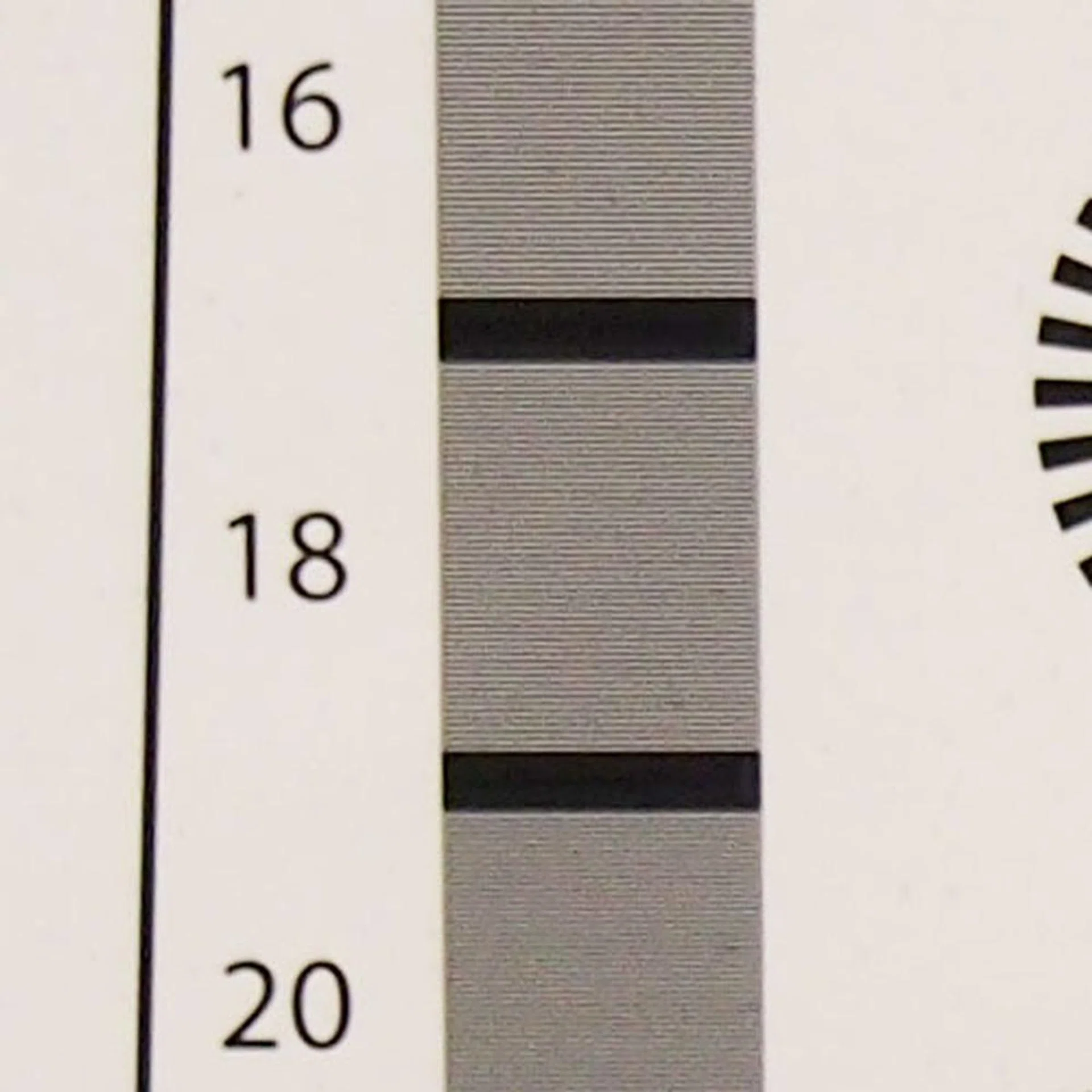 100% crop of our resolution test.