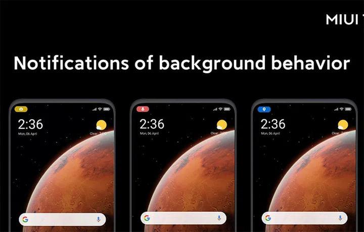 New privacy controls available in MIUI 12.