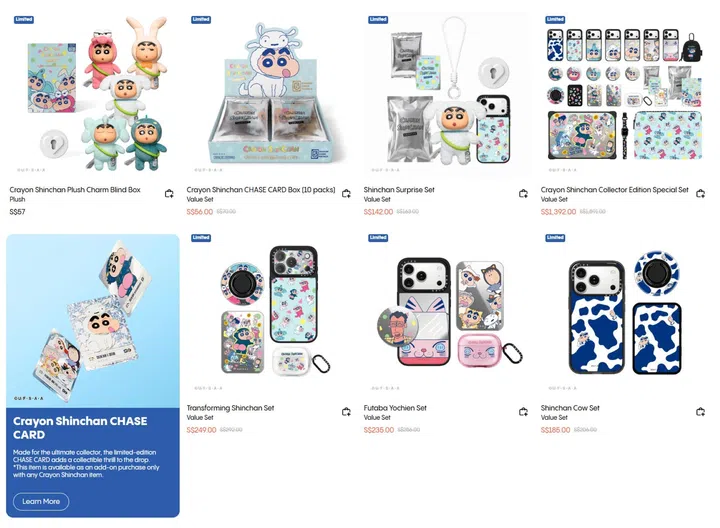 Casetify x Crayong Shinchan collection