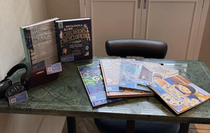 The staycation room will be filled with items from Amazon Prime. 