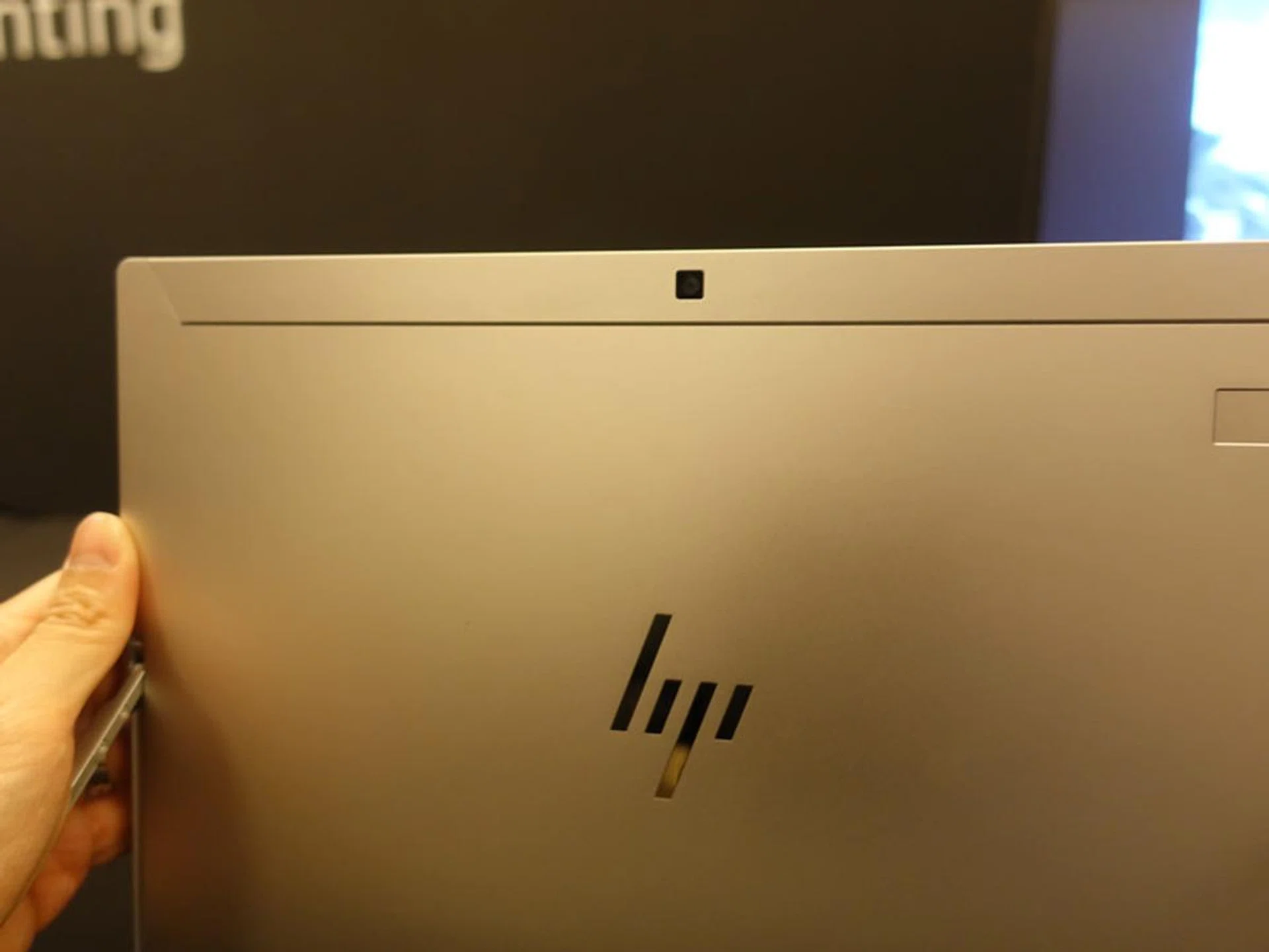 The back camera position does feel a little odd, as we thought having it in a corner (like those seen on smartphones) would allow users to take photos or videos in either portrait or landscape mode easier.