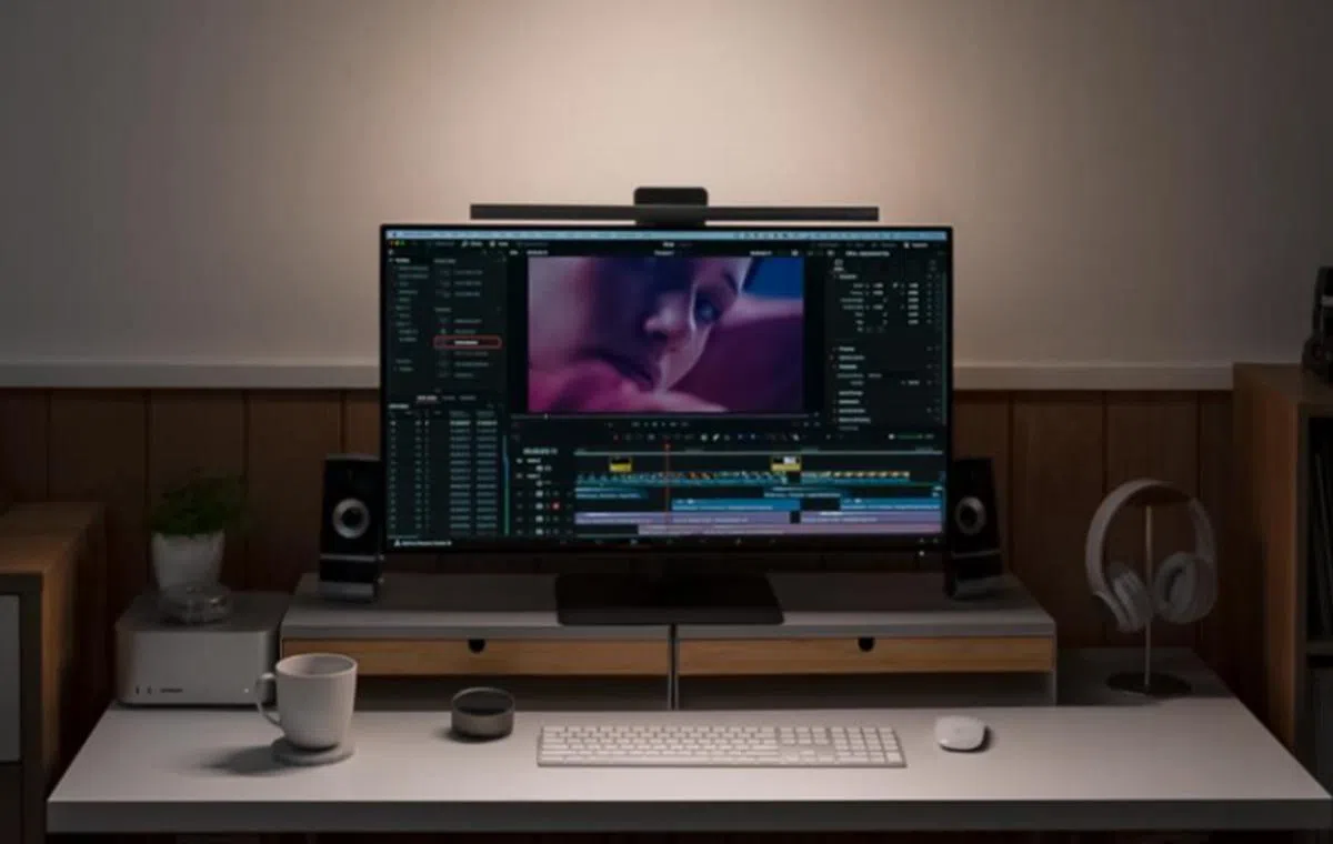 Halo コムギ BenQ ScreenBar