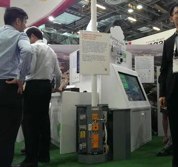 An AG Box at IDA's booth during CommunicAsia 2014.