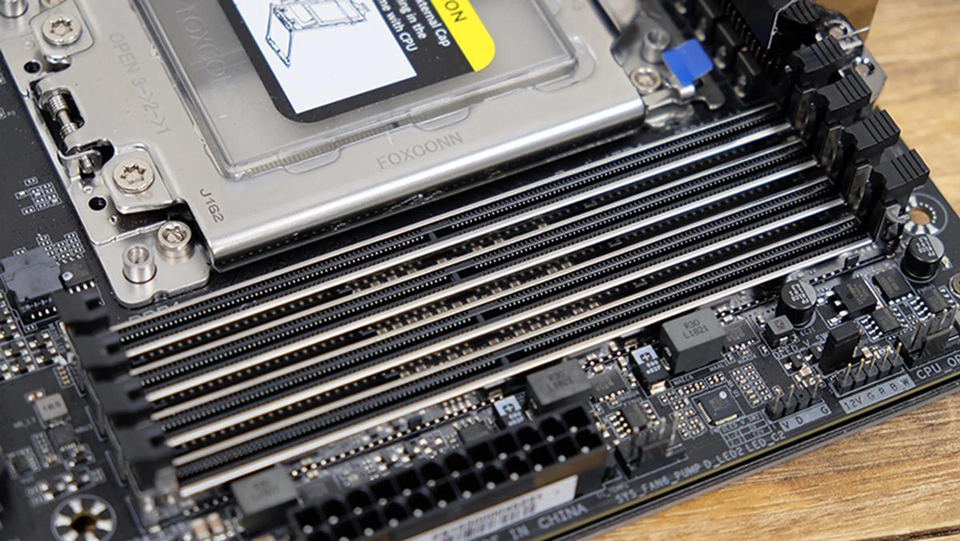 The RAM slots could have been located further away from the CPU socket. 
