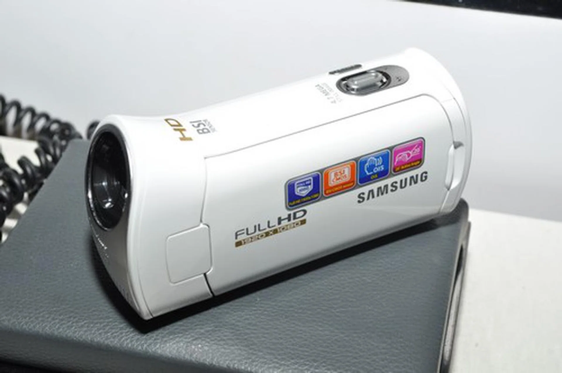 The HMX-T10 is a brand-new arrival, a 10x optical zoom full HD camcorder with a 2.7" touchscreen selling for $699.