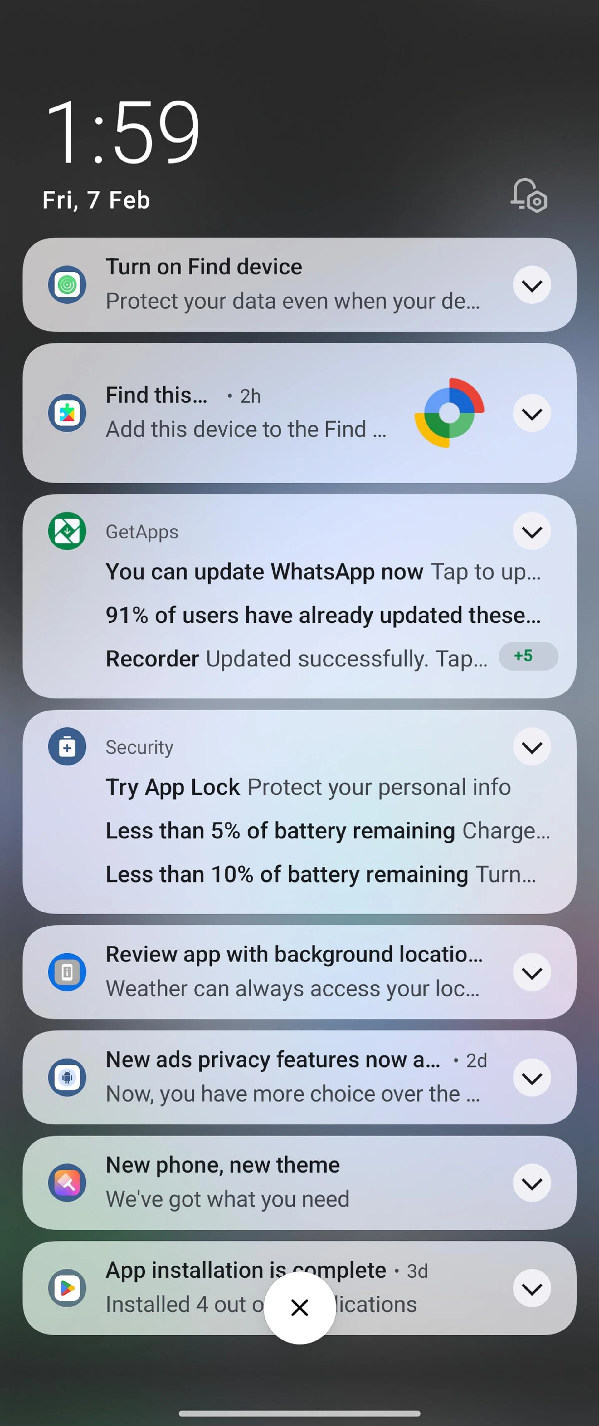 Way too many notifications. Photo: HWZ.
