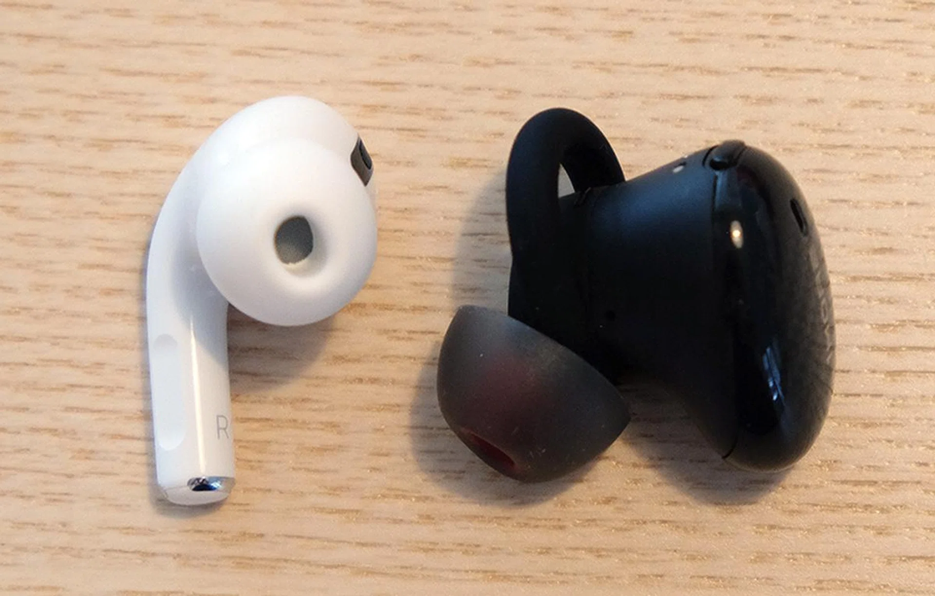 The best attribute of 1More's True Wireless ANC (the right earbud as seen in this photo), is its sound.