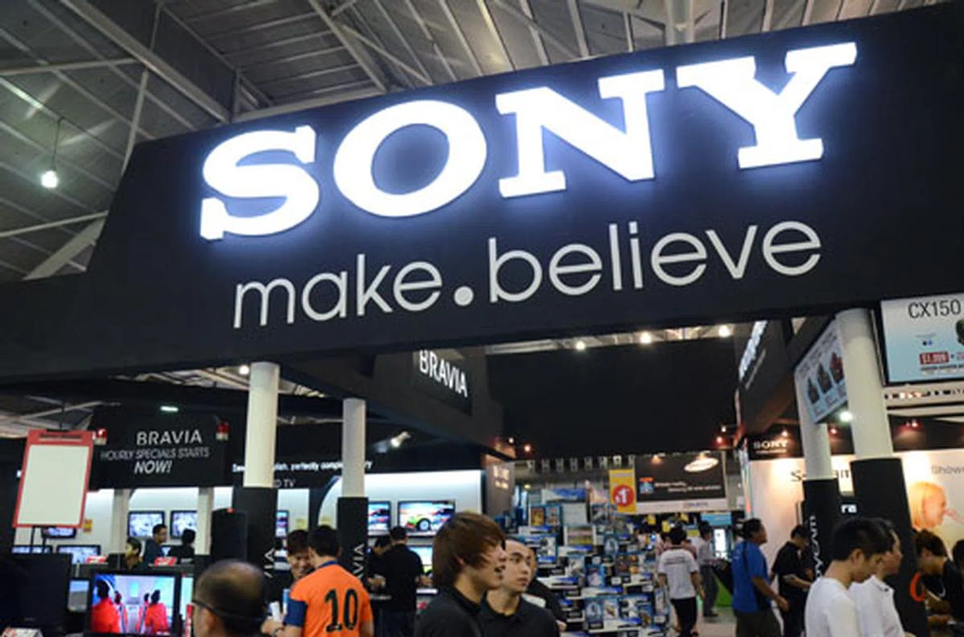 Sony covers two booths at SITEX. Look for them with their smattering of consumers electronics at 5B10 and 6E01.
